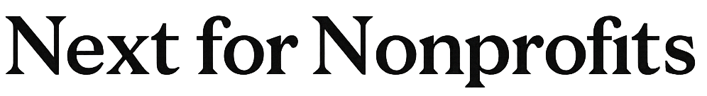 Next for Nonprofits home